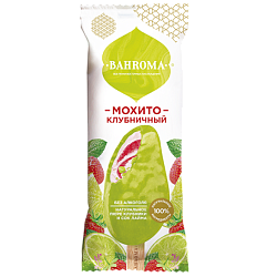 "BAHROMA" эскимо молочное клубника-мохито